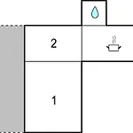 Two-bedroom In Appartement *